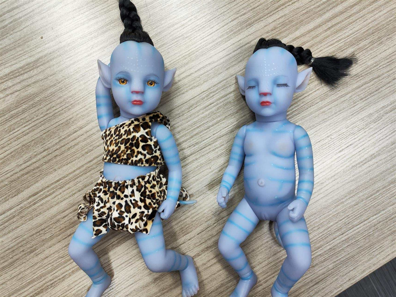 Avatar Bebé Reborn Realista Silicona Suave 55 Cm