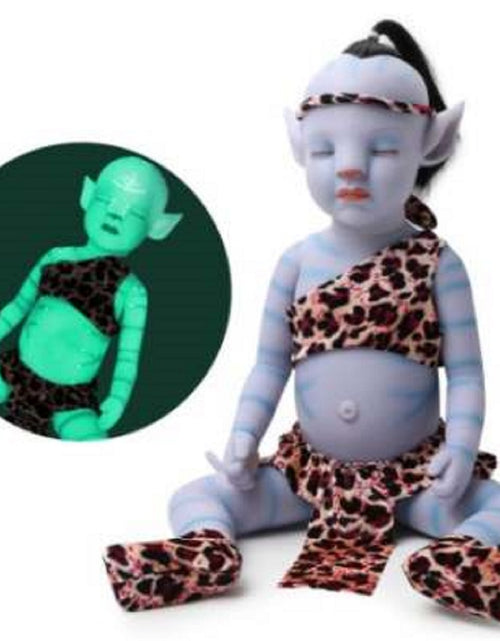 Cargue la imagen en el visualizador de la galería, Avatar Bebé Reborn Realista Silicona Suave 55 Cm
