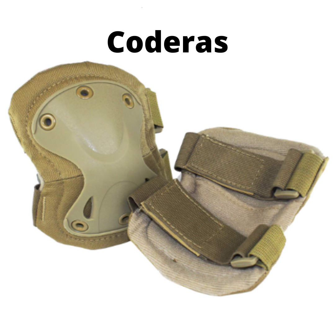 KIT de Protección Rodilleras y Coderas Tácticas