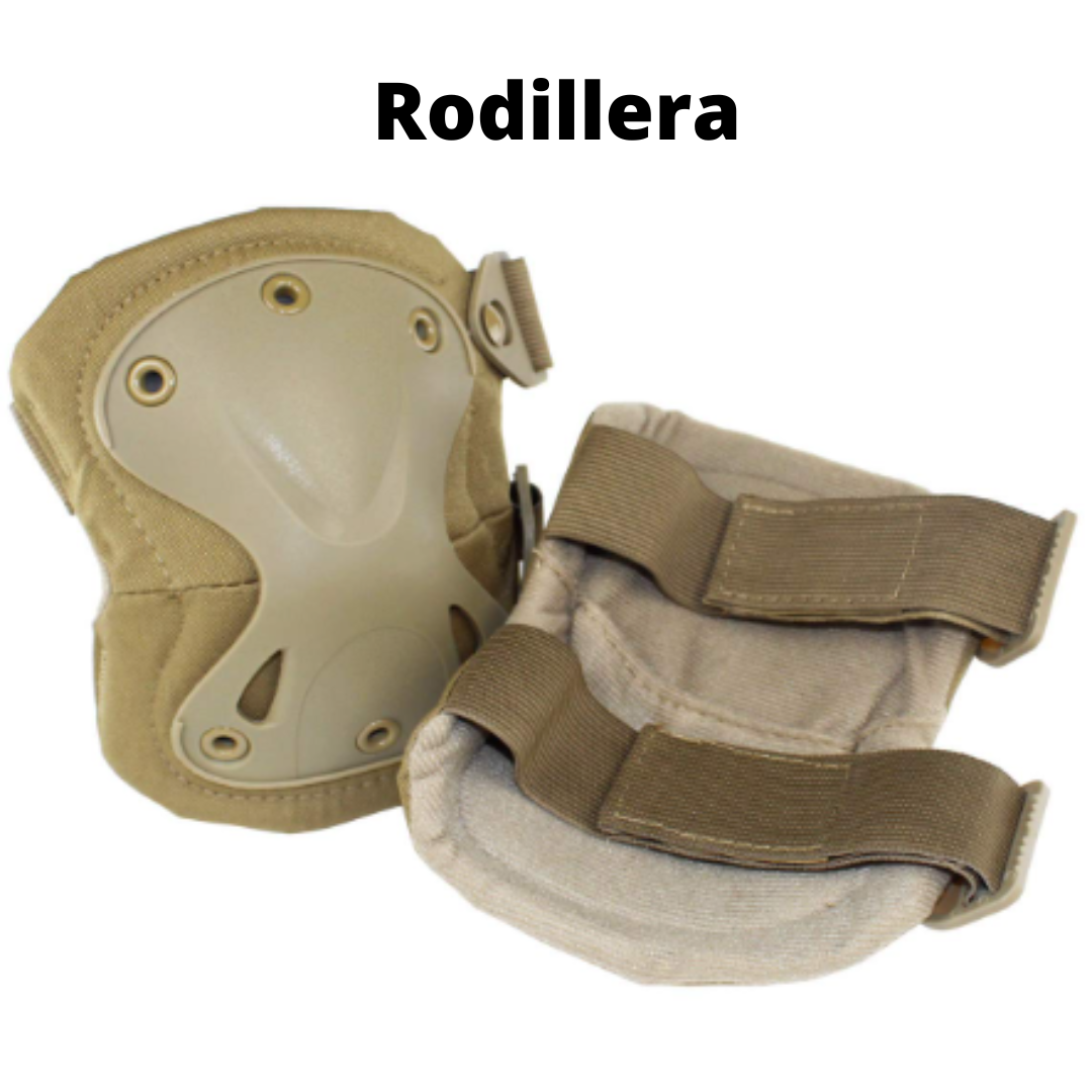 KIT de Protección Rodilleras y Coderas Tácticas